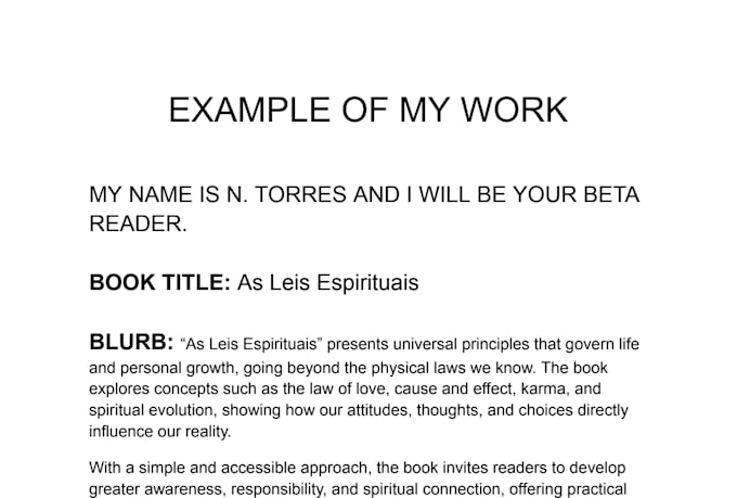 honest beta reading with clear, detailed feedback